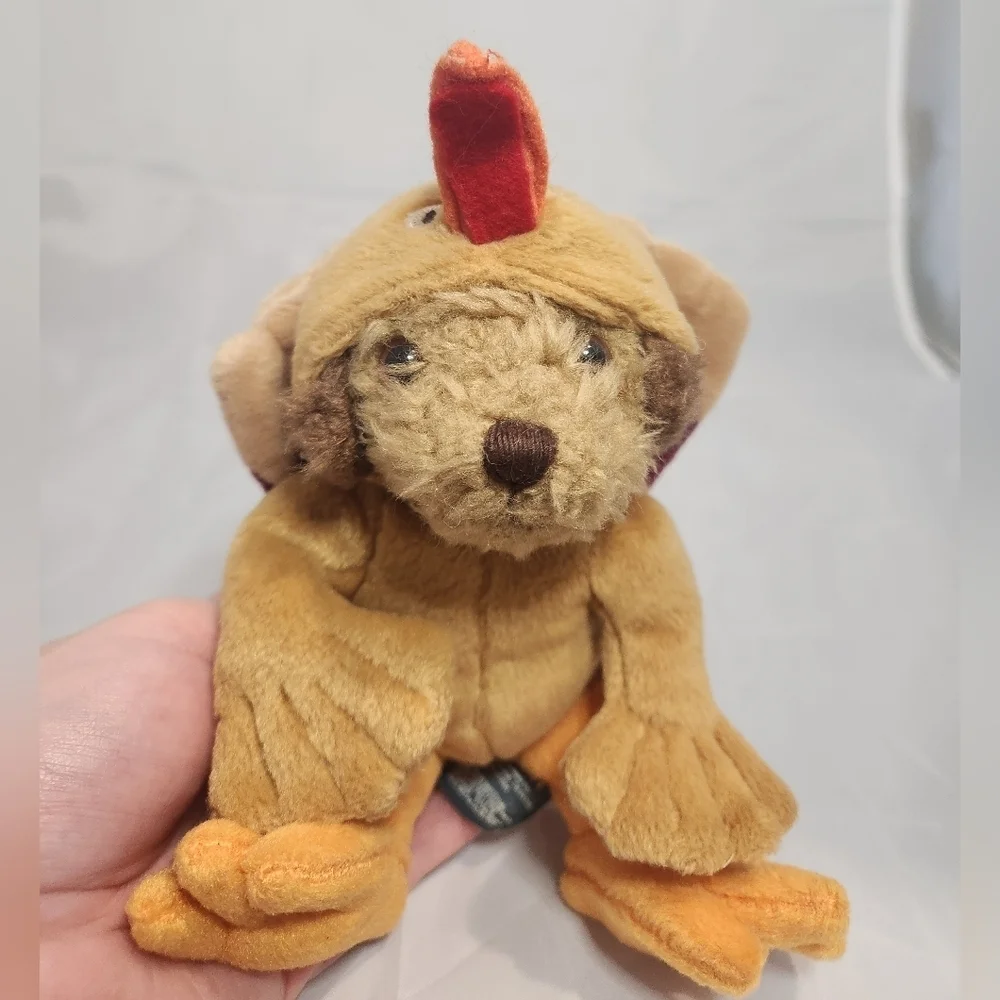 Old Navy Thanksgiving Teddy Bear in Turkey Costume Plush